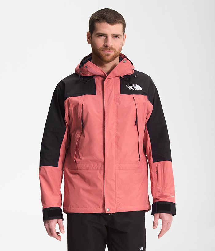 The North Face Mens Rain Jacket K2RM DryVent™ 906BUKPGW - Rose/Black